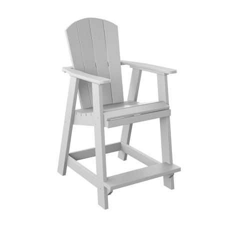 Polybird BALCONY CHAIR "COUNTER HEIGHT"   WHITE POLYBIRD P4-C