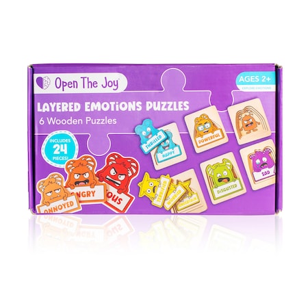 Open The Joy Layers of Emotions Puzzles LAYPUZPACK