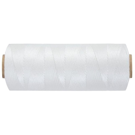 Baron Seine Twine, No 21 Dia, 860 ft L, 13 lb Working Load, Nylon/Poly, White 79401