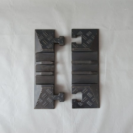 Southwire Cable Protector End Cap, 3 in H, 6 in L, 20 in W, 3 Channel, Rubber, Black, Yellow 31208-1