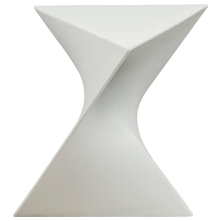 RS17W 17 x 15.75 x 15.5 in. Randolph Modern Side Table, White