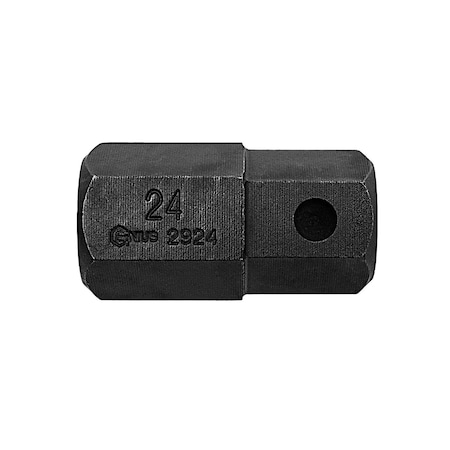 Genius Tools 22mm Hex Shank, 24mm Hex Screwdriver Bit 2924
