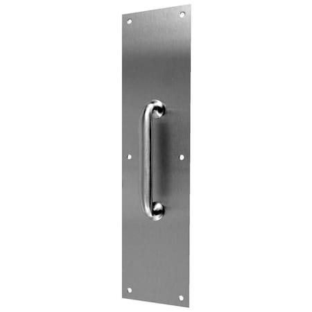 Heat Wave 4. x 16 in. Aluminum Pull Plate with 10 in. CTC Pull HE276995