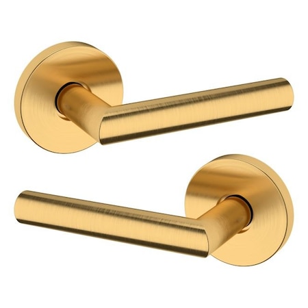 Baldwin Baldwin Preconfigured 5173 Lever with 5046 Rose Passage Lock with 2-3/8in Backset and Full Lip 5173044PASS