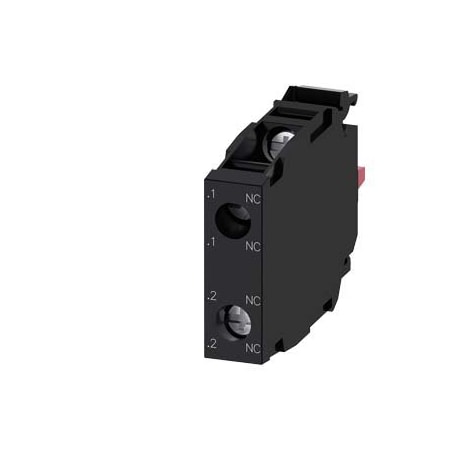 Siemens Contact module with 2 contact elements, 2 NC, screw terminal 3SU1400-1AA10-1EA0-ZY19