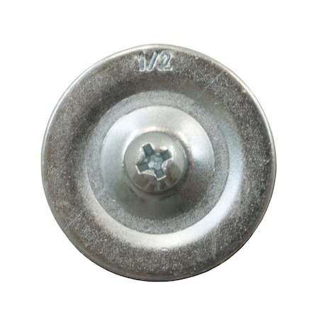 Brah Electric 0.5 Knock-Out Filer with 3 piece, gasketed, with center hole KOFG-50-BP