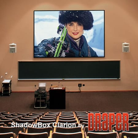 Draper Projector Screens, SHADOWBOX CLARION 106IN HDTV G 253089