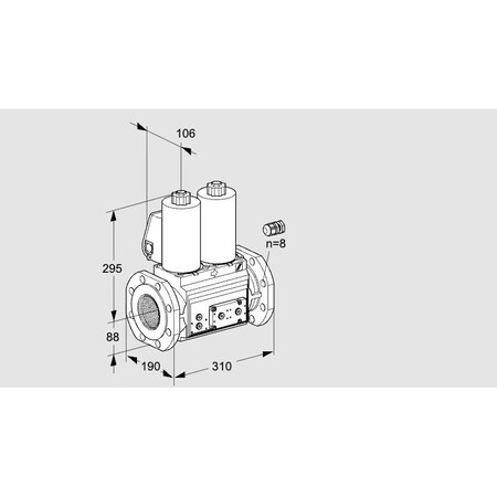 Honeywell Kromschroder VLV, SOLND, DBL, VCS 780F05NNWL3E/PPPP/PPPP KS88203281