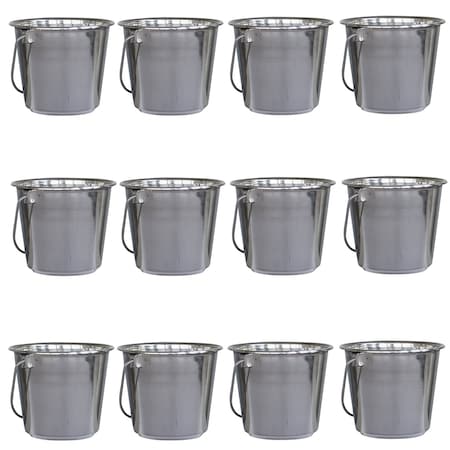 Sportsman Stainless Steel 0.25 Gallon Bucket, 12PK 27077083828