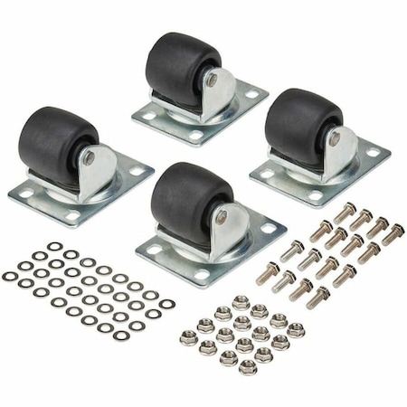 Eaton Tripp Lite Series SmartRack Rolling Caster Kit, 4 pack SRCASTER