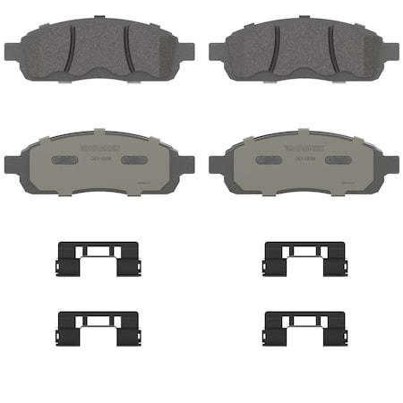 Wagner Brake OEX Front Disc Brake Pad Set Premium Semi - Met,  OEX1083M
