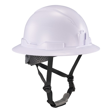 Ergodyne White Full Brim Safety Helmet, Type 2 8963