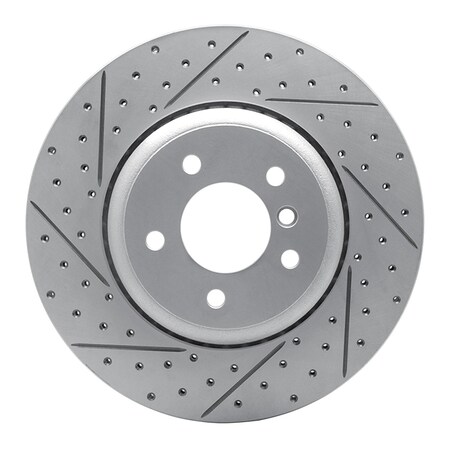 Dynamic Friction Co DFC Geoperformance Rotor - Drilled and Slotted 830-31064L