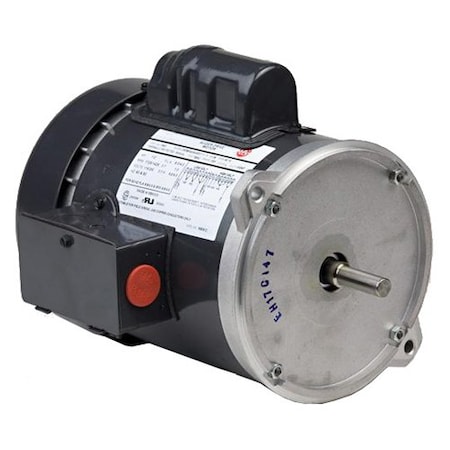 U.S. Motors Farm Duty Motor, Capacitor-Start, 1 HP, 115/208-230V AC, 1,725 Nameplate RPM, 56Y Frame FD1CM2PZY