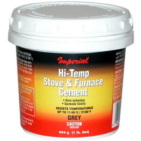 Imperial Mfg Imperial Manufacturing KK0068-A 8 oz. Hi-Temperature Furnace Cement IM573602
