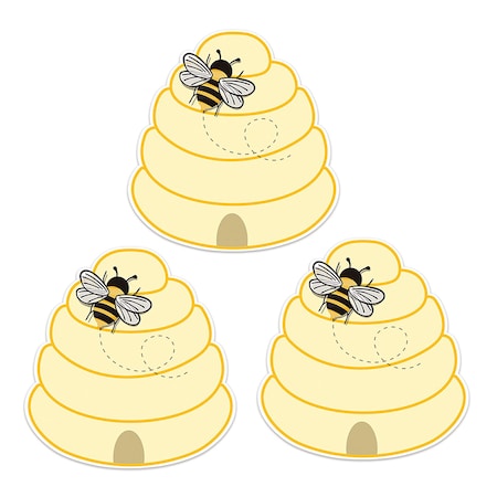 Eureka The Hive, Beehive, Paper Cut-Outs, 36-Piece Set, 3PK 841571