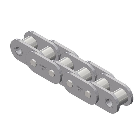 Senqcia Hi-Max Riv Standard Flat Side Bar, 10 ft OAL, 1P, 5/8 Dia x 5/8 W 80FHMRB