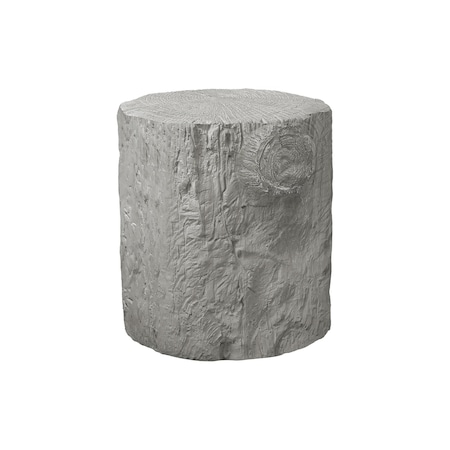 Monarch Specialties Accent Table 25"h, Indoor or Outdoor, Drum, Nightstand, Round, Side Table, Grey, Contemporary I 4120