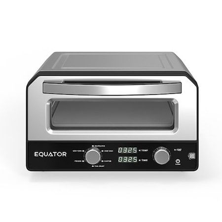 Equator ELECTRIC PIZZA OVEN Multi Program w / Baking Stone Countertop 0.5cf 110V 806918