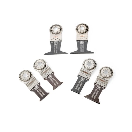 Fein Best of Starlock WOOD & METAL Kit, 6PK 35222967010
