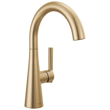 Delta Single Handle Bar Prep Faucet In Champagne Bronze 14882LF-CZ