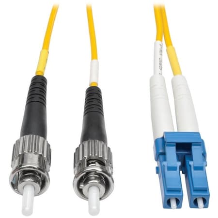Eaton Tripp Lite Series Duplex Singlemode 9/125 Fiber Patch Cable LC/ST, 3M 10 ft. N368-03M