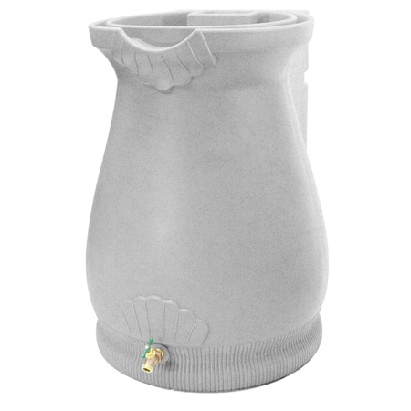 Good Ideas Rain Wizard Urn 65 Gallon Rain Barrel - Light Granite RWURN-LIG