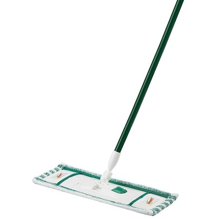 Libman Libman Wet and Dry Mop, 52 in L, Microfiber Mop Head, Steel Handle 117