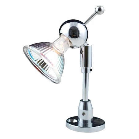 Gorgeousglow Adjustable Spot with Straight Stem, Chrome GO1806486