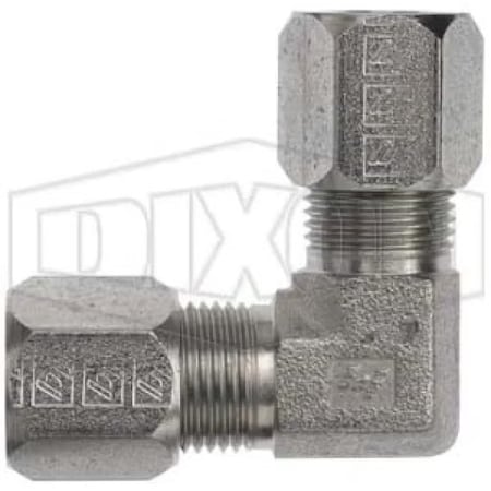 Dixon The Right Connection Flareless Bite Union Elbow, 5/8 in Nominal, Male Tube End Style, Steel FLC2500-10