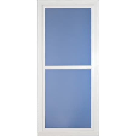 Larson Easy Vent 146 Series 32'' Wx81'' Hx1-7/8'' Thick Wht Full View Aluminum Storm Door 14604031
