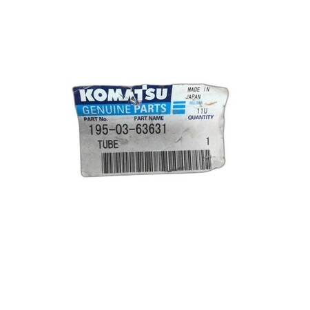 Komatsu TUBE, KOMATSU OEM 195-03-63631 195-03-63631