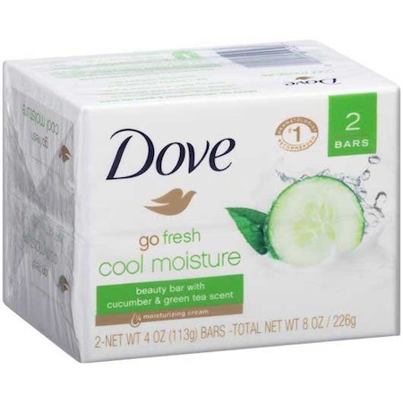 Dove Go Fresh Cool Moisture Beauty Bar Soap, 7.5 Ounce, 24PK 61102