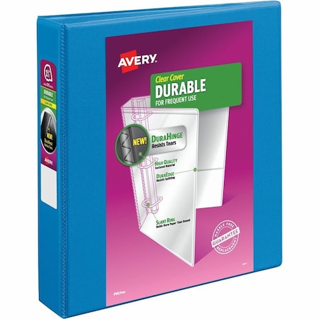 Avery Durable View 3 Ring Binder, 1.5" Slant R 17834