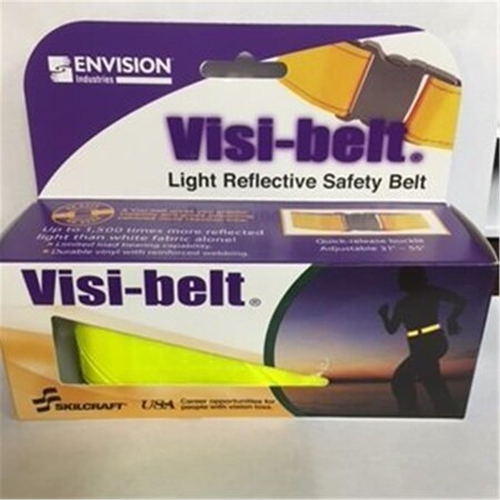 Superjock NSN6199909  Light Reflective Safety Belt-Visi-Belt - Lime Yellow SU3738480