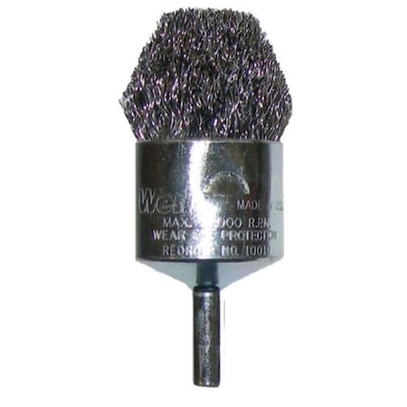 Light House Beauty 0.75 x 0.0104 in. Stainless Steel Cup Brush - Shank Attachment LI3686483