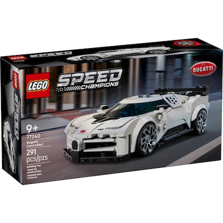 Lego Speed Champions Bugatti Centodieci Hyper Sports Car Building Set Multicolored 291 pc 77240