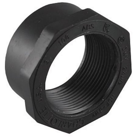 Cool Kitchen 2 x 1.5 in. Flush Bushing Black CO612317