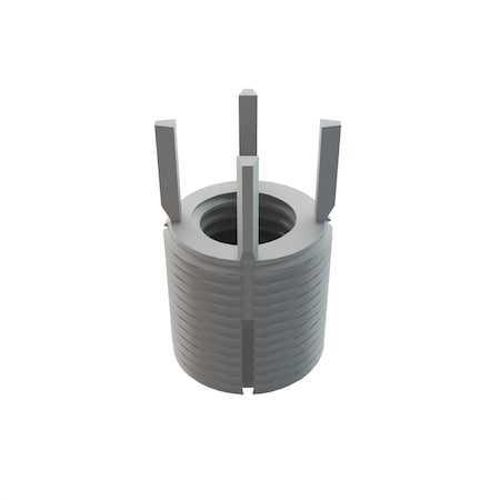 Zoro Select Key Locking Insert, Heavy Wall, 4 Keys, 3/4"-10 Int Thrd Sz, 1 1/8"-12 Ext Thrd Sz, Steel, 10 PK 215-065909