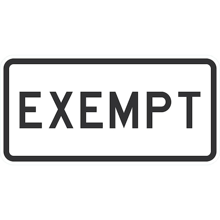 Lyle Exempt, 24x12, Diamond Grade, White G-11551-DG_24x12