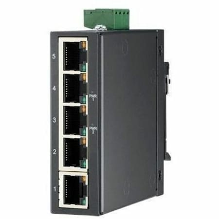 B+B Smartworx 5 FE UNMANAGED SWITCH W/WIDE TEMP. LOW BB-ESW105-A
