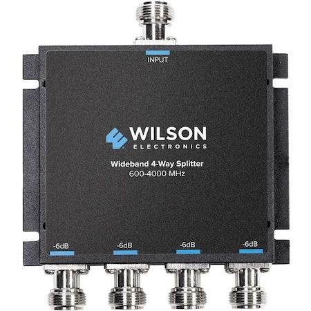 Wilsonpro Wilson Splitter 4-Way 600-4000 MHz - 4 GHz - 600 MHz to 4 GHz - 4-way 859117