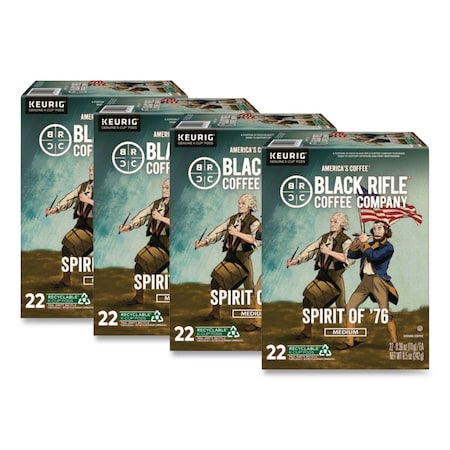 Black Rifle Coffee Co Spirit of '76 Coffee K-Cups, 88PK 5000384044