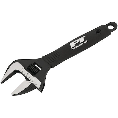 Performance Tool 8 in. Wide Mouth Adjustable Wrench W30622
