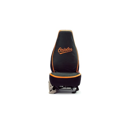 Coverking UNIVERSAL SEAT COVER ULTI-SUEDE WITH BALTIMORE ORIOLES LOGO HEVG6D