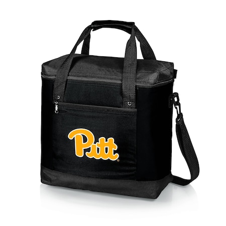 Picnic Time Family Of Brands NCAA Pittsburgh Panthers Montero Tote Cooler Bag - Soft Cooler Bag - Picnic Tote, Black 604-00-179-504-0
