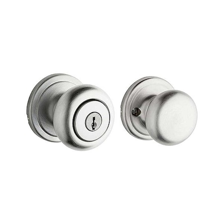 Kwikset Door Knob Lockset, 1 3/8-1 3/4" Thick 750H-26D-6AL-RCS