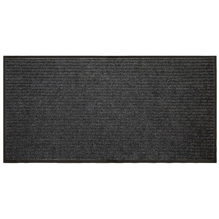 Multy Home MT2000104 Utility Mat, 36 in L, 24 in W, Polypropylene Surface, Charcoal 1005377