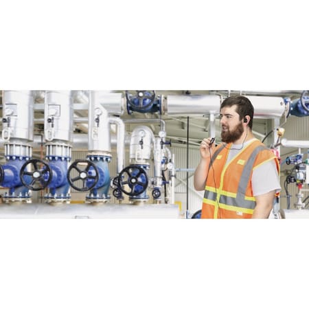 Kenwood C-Ring Headset with Clip-On Microphone for NX-P1000 Radio KHS-31C