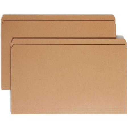 Smead Folder Straight Cut, Legal, Kraft, PK100 15710